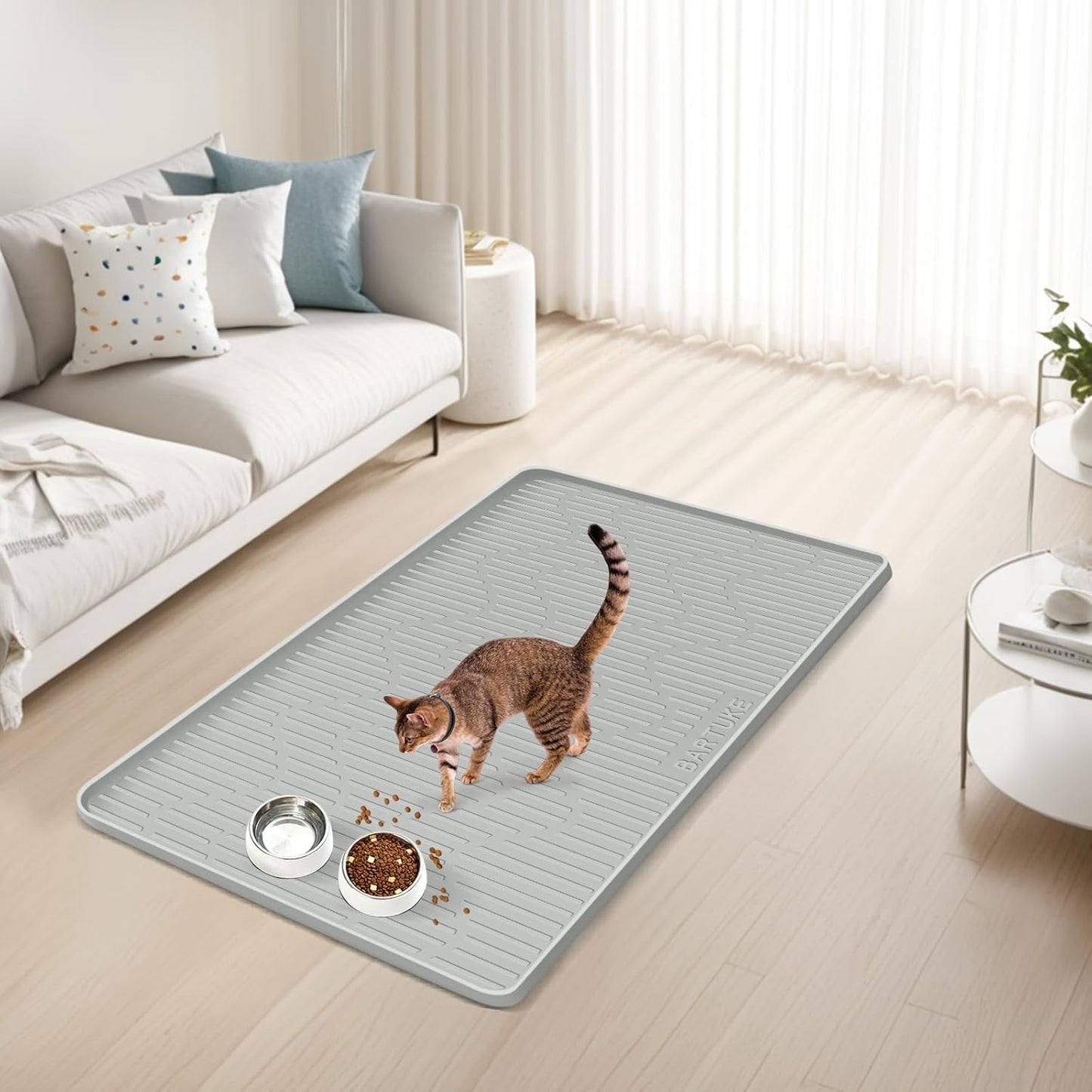 24" x 17" Silicone Cat & Dog Food Mat