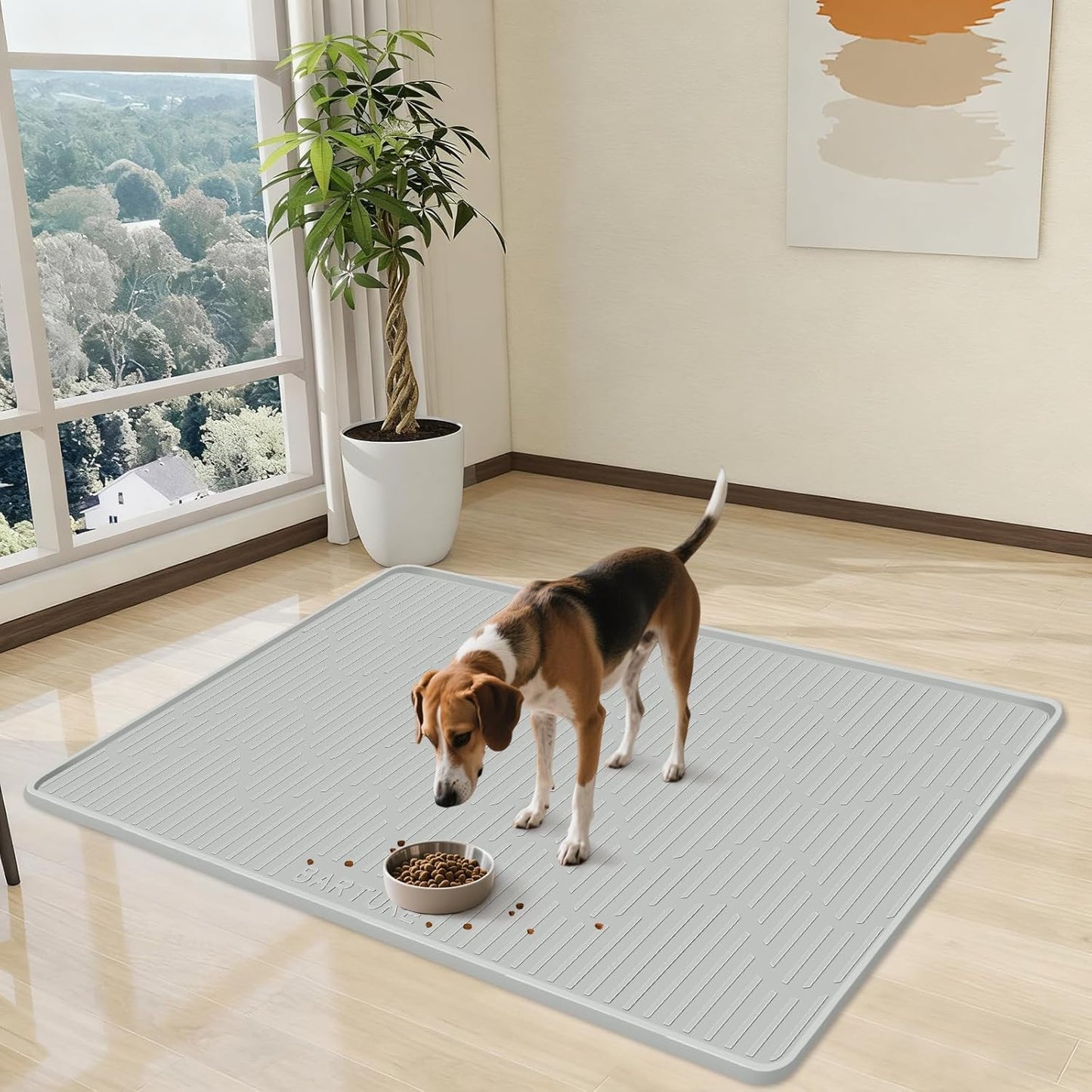 24" x 17" Silicone Cat & Dog Food Mat