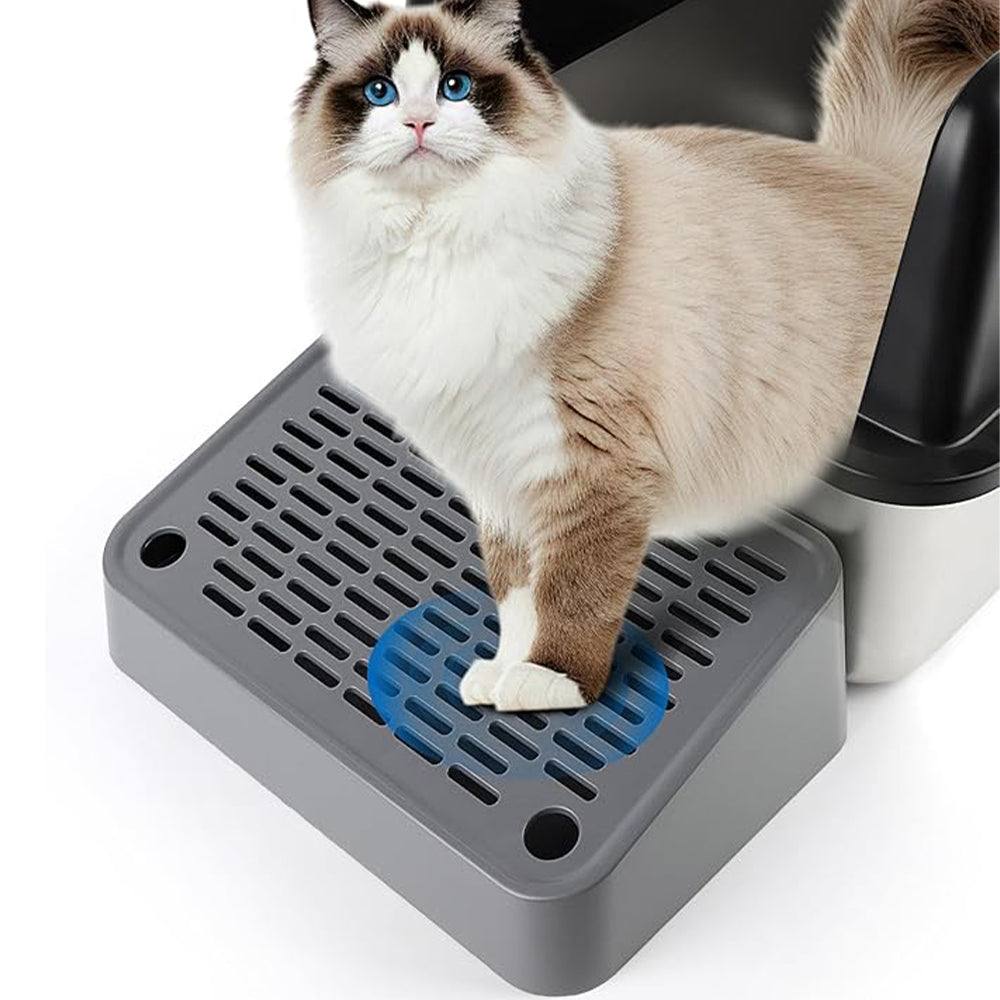 Dark Gray Ramp Litter Box Step