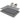 Silicone Cat Litter Mat 40"x27" Double Layer Litter Box Mat Tray