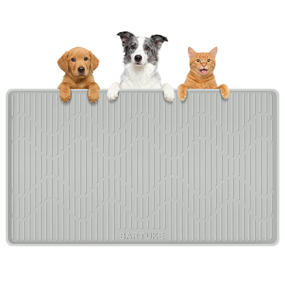24" x 17" Silicone Cat & Dog Food Mat
