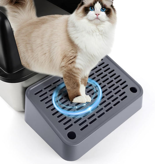 Dark Gray Cat Litter Box Ramp Litter Box Step