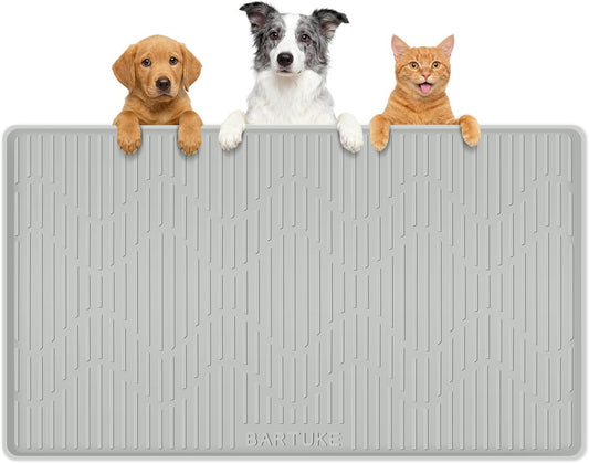 24" x 17" Silicone Cat & Dog Food Mat