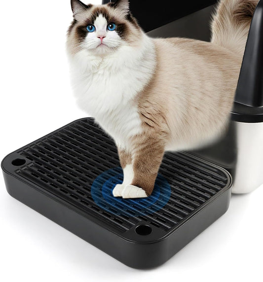 Black Litter Box Step Cat Step