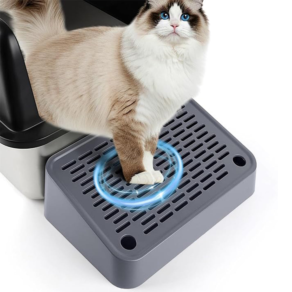 Dark Gray Cat Litter Box Ramp Litter Box Step