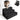 Extra Large Adjustable 3-Step Cat Litter Box Ramp with Filter-Black