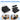 Extra Large Adjustable 3-Step Cat Litter Box Ramp with Filter-Black