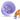 4.8"x3.7" Silicone Dog Slow Feeder Lick Bowl with Strong Suction-Purple