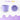 4.8"x3.7" Silicone Dog Slow Feeder Lick Bowl with Strong Suction-Purple