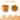 4.8"x3.7" Silicone Dog Slow Feeder Lick Bowl with Strong Suction-Orange