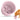 4.8"x3.7" Silicone Dog Slow Feeder Lick Bowl with Strong Suction-Pink