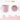 4.8"x3.7" Silicone Dog Slow Feeder Lick Bowl with Strong Suction-Pink