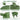 Silicone Slow Feeder Cat Bowl with Detachable Stand-Green