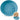 8.3"x2.6" Silicone Dog Slow Feeder Lick Bowl with Strong Suction-Cyan