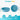 8.3"x2.6" Silicone Dog Slow Feeder Lick Bowl with Strong Suction-Cyan