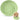 8.3"x2.6" Silicone Dog Slow Feeder Lick Bowl with Strong Suction-Green