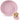 8.3"x2.6" Silicone Dog Slow Feeder Lick Bowl with Strong Suction-Pink