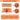 Silicone Slow Feeder Dog Bowls Insert - Orange